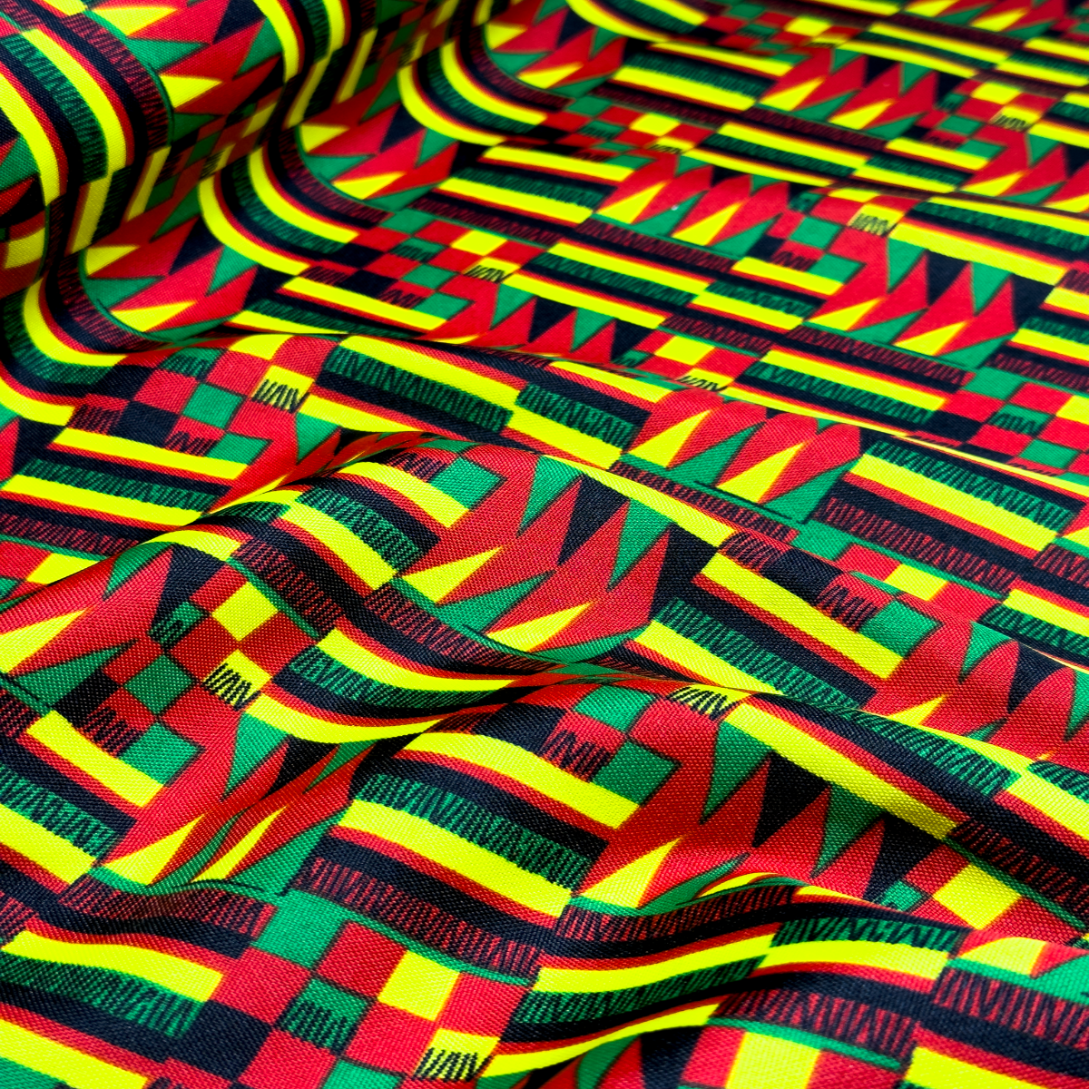 Tecido Oxford Africano Kente Real