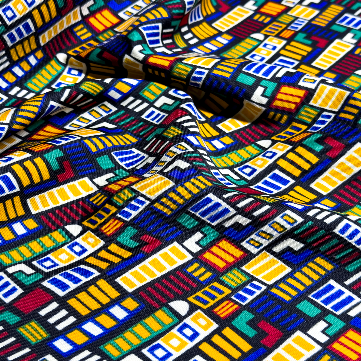 Tecido Oxford Africano Herança Ashanti