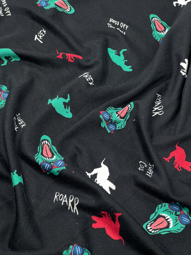 Tecido Malha Suede Estampada