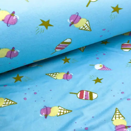 Malha Suede Candy Stardust