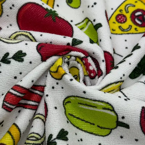 Tecido Atoalhado Italian Flavors