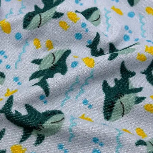 Tecido Atoalhado Ocean Buddies