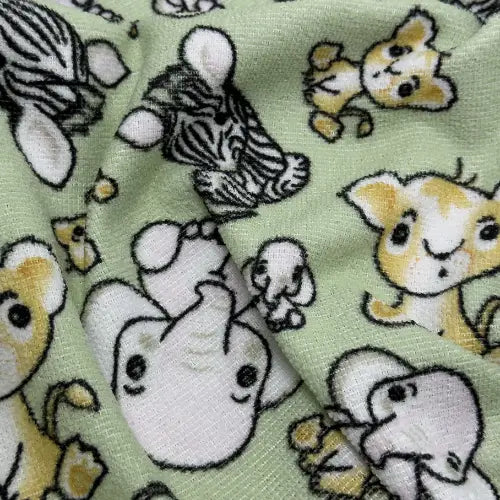 Tecido Atoalhado Safari Babies