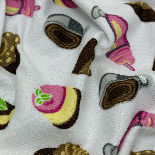 Tecido Atoalhado Sweet Treats