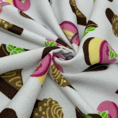 Tecido Atoalhado Sweet Treats