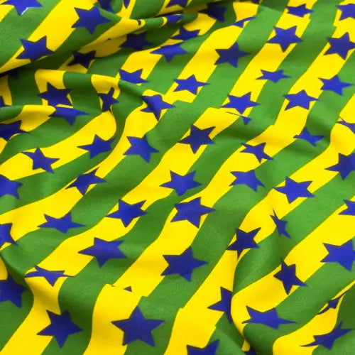 Tecido Chita Brazil Stars