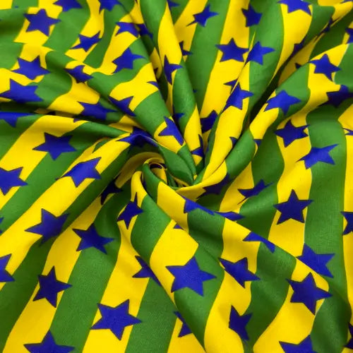 Tecido Chita Brazil Stars