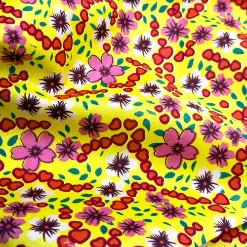 Tecido Chita Corações Entrelaçados