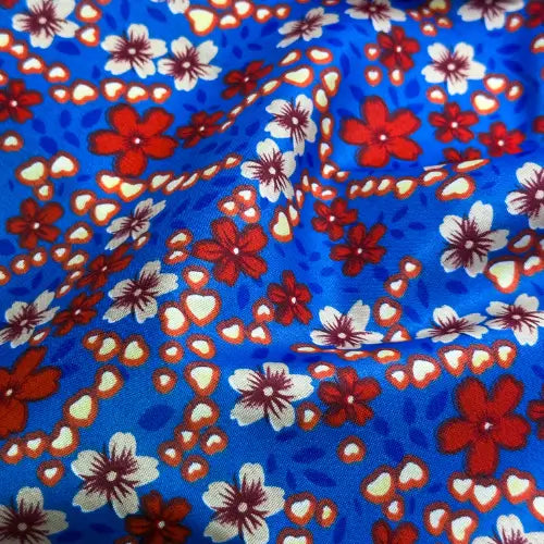 Tecido Chita Corações Entrelaçados