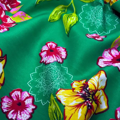 Tecido Chita Jardim Majestoso