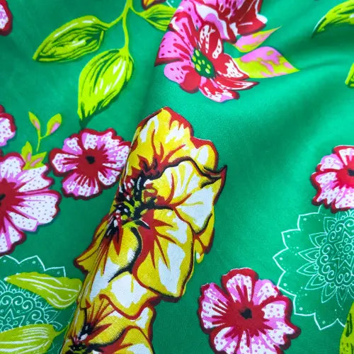 Tecido Chita Jardim Majestoso