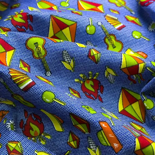 Tecido Chita Raízes Popular