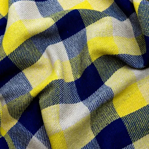 Tecido Flanelado Xadrez Tradicional