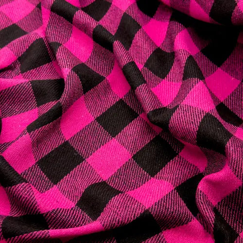Tecido Flanelado Xadrez Tradicional