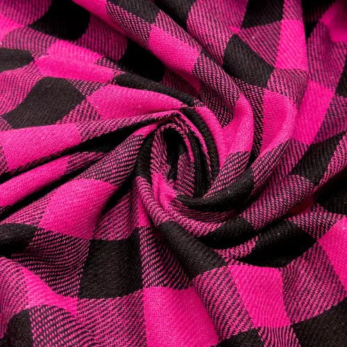 Tecido Flanelado Xadrez Tradicional