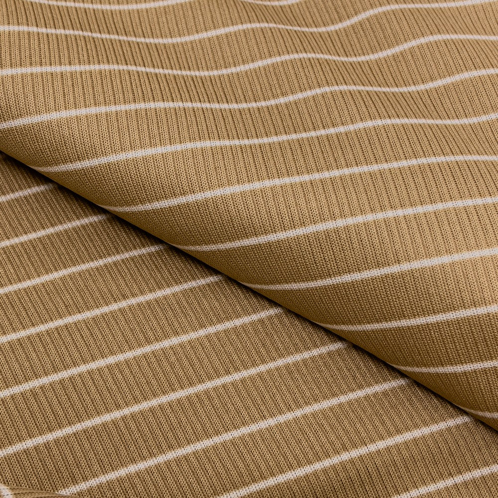Tecido Malha Canelada Listrada