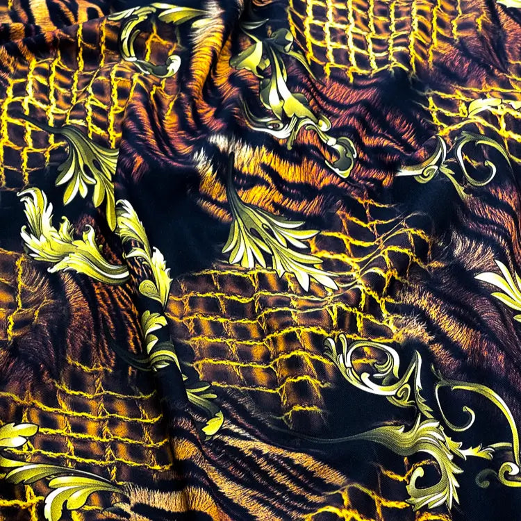 Tecido Malha Meryl Nobreza Africana