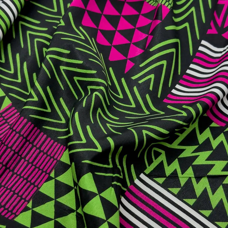 Tecido Microfibra Africana Urban Vibe