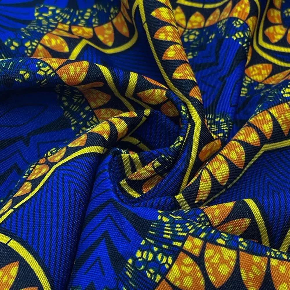 Tecido Oxford Africano Asafo