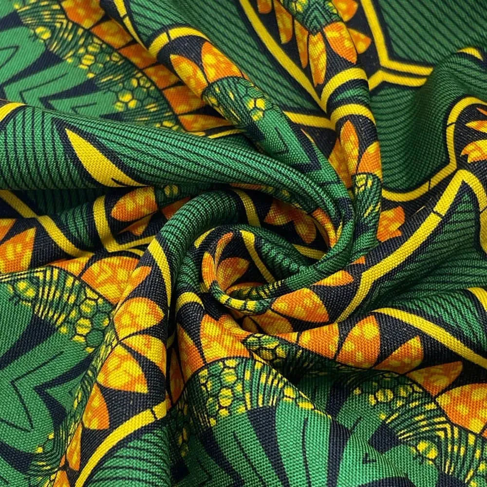 Tecido Oxford Africano Asafo