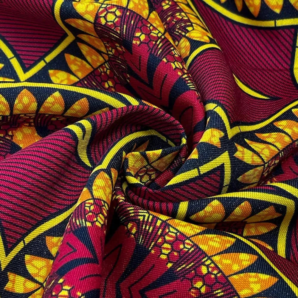 Tecido Oxford Africano Asafo
