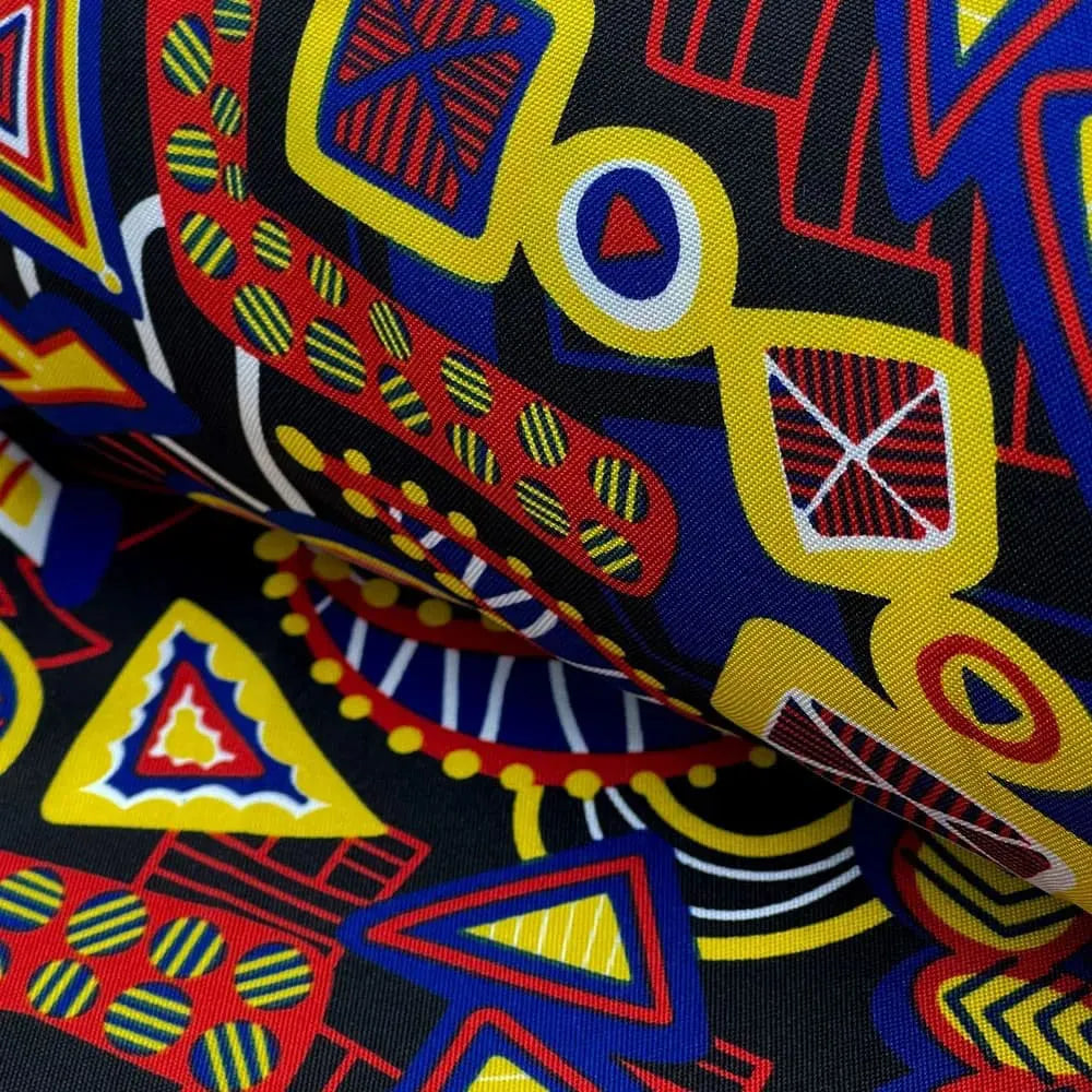 Tecido Oxford Africano Kente