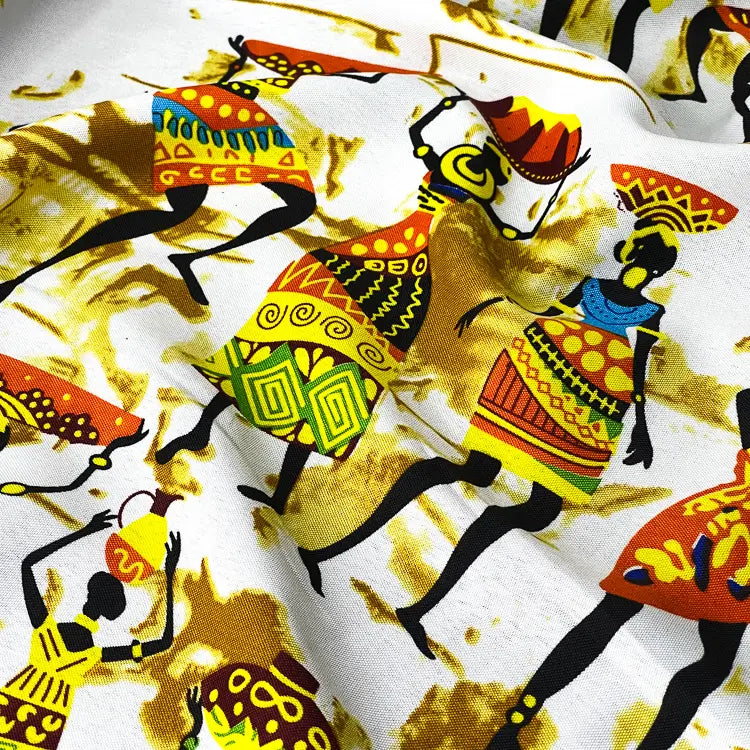 Tecido Oxford Africano Kora