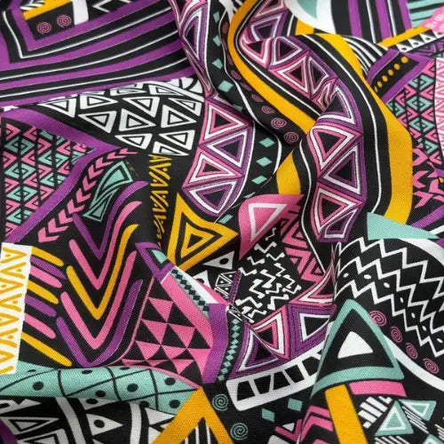 Tecido Oxford Kora Geometry