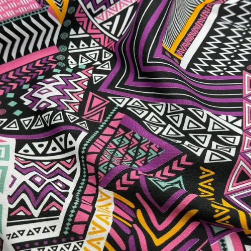 Tecido Oxford Kora Geometry