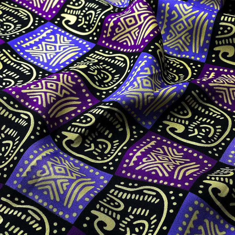 Tecido Oxford Africano Totem