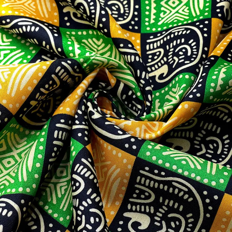 Tecido Oxford Africano Totem