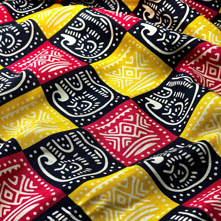 Tecido Oxford Africano Totem