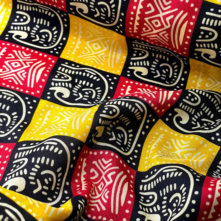 Tecido Oxford Africano Totem