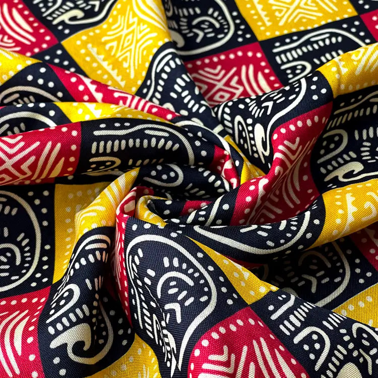 Tecido Oxford Africano Totem