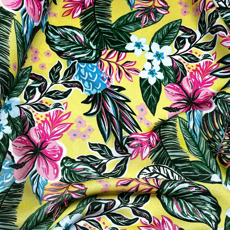 Tecido Oxford Jardim Havaiano