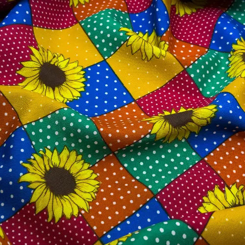 Tecido Oxford Sunflower Patch