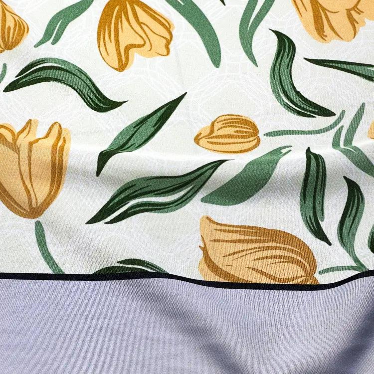 Tecido Oxford Tulipas de Outono