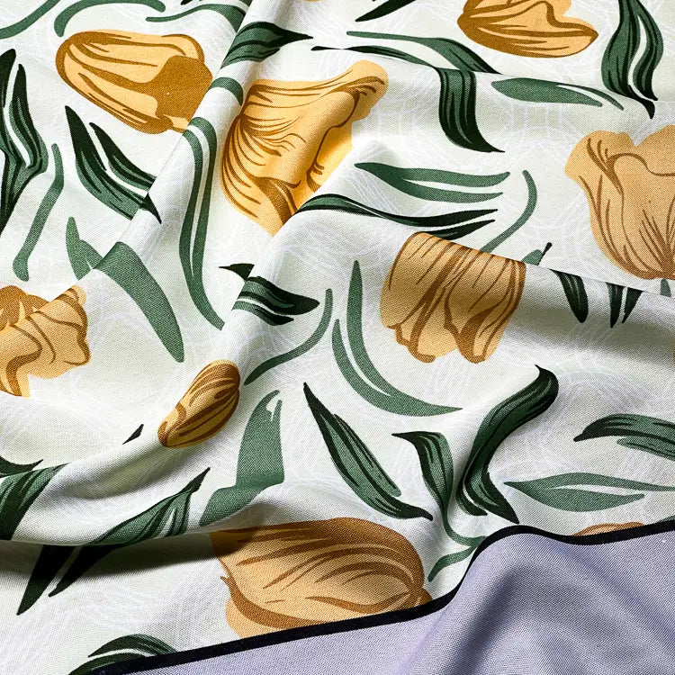 Tecido Oxford Tulipas de Outono