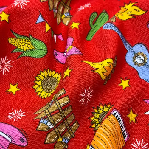 Tecido Oxford Bonfire Joy