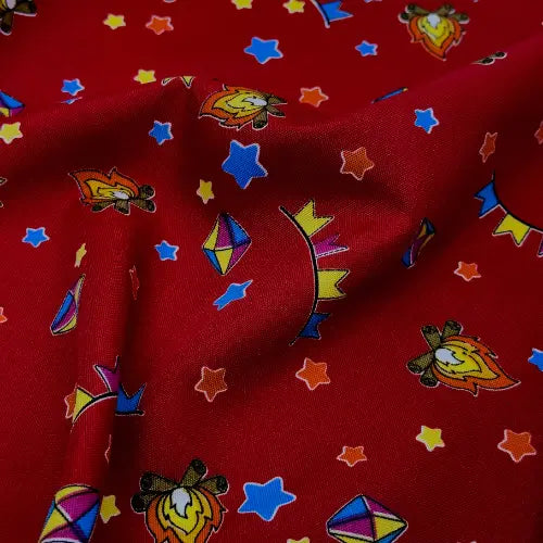 Tecido Oxford Festival Sparks