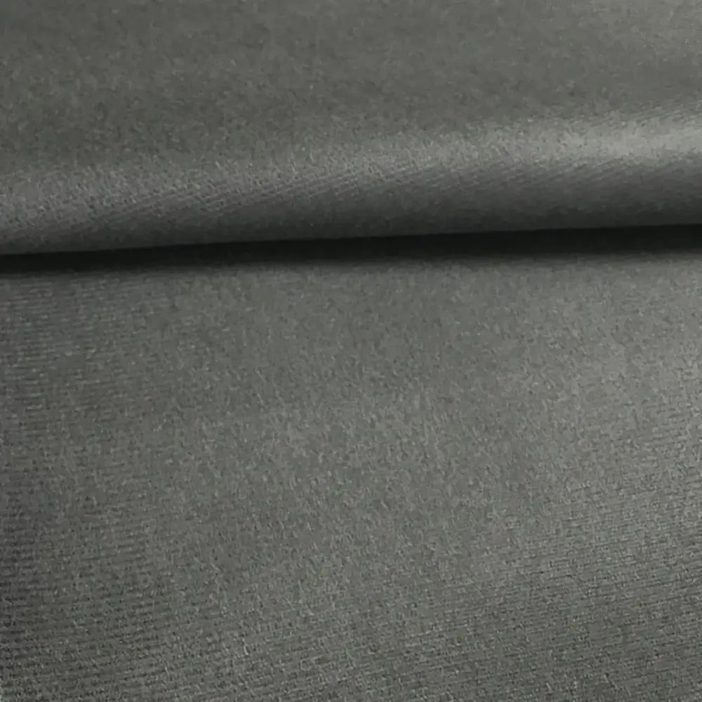 Elegante tecido suede cinza grafite, ideal para decorações modernas.