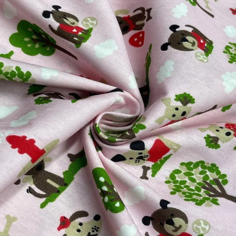 Tecido Tricoline Parque dos Cachorrinhos