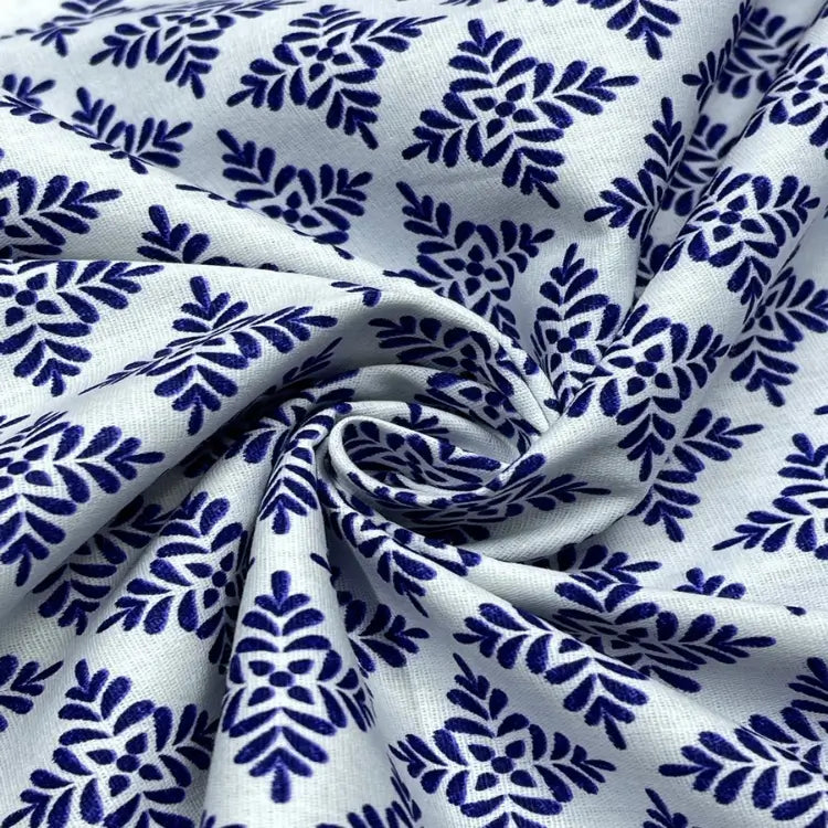 Tecido Tricoline Geométrico Arabesco