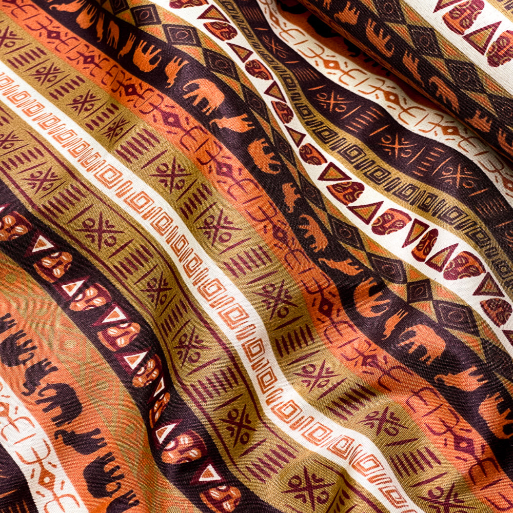 Tecido Oxford Africano Savana Tribal