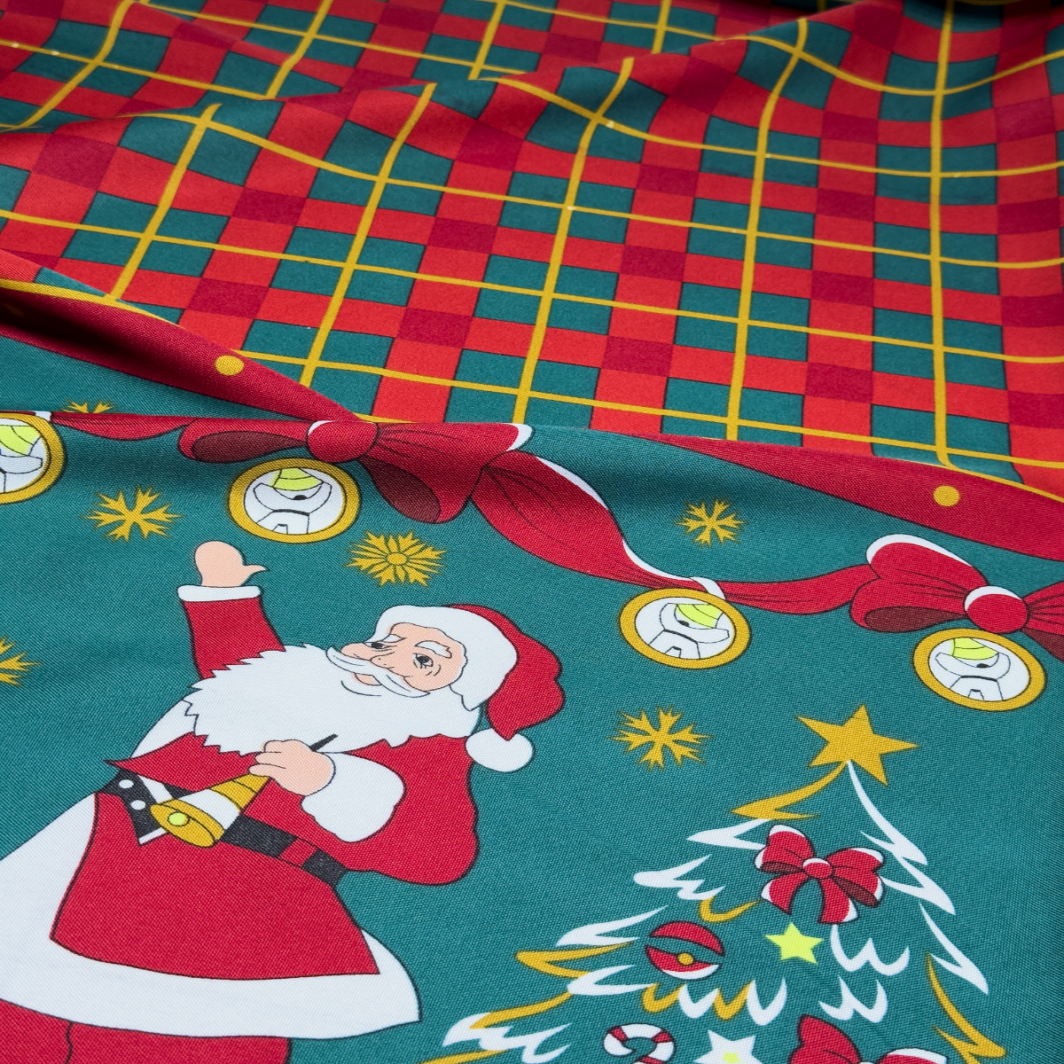 Tecido Oxford Natalino Natal do Bom Velhinho