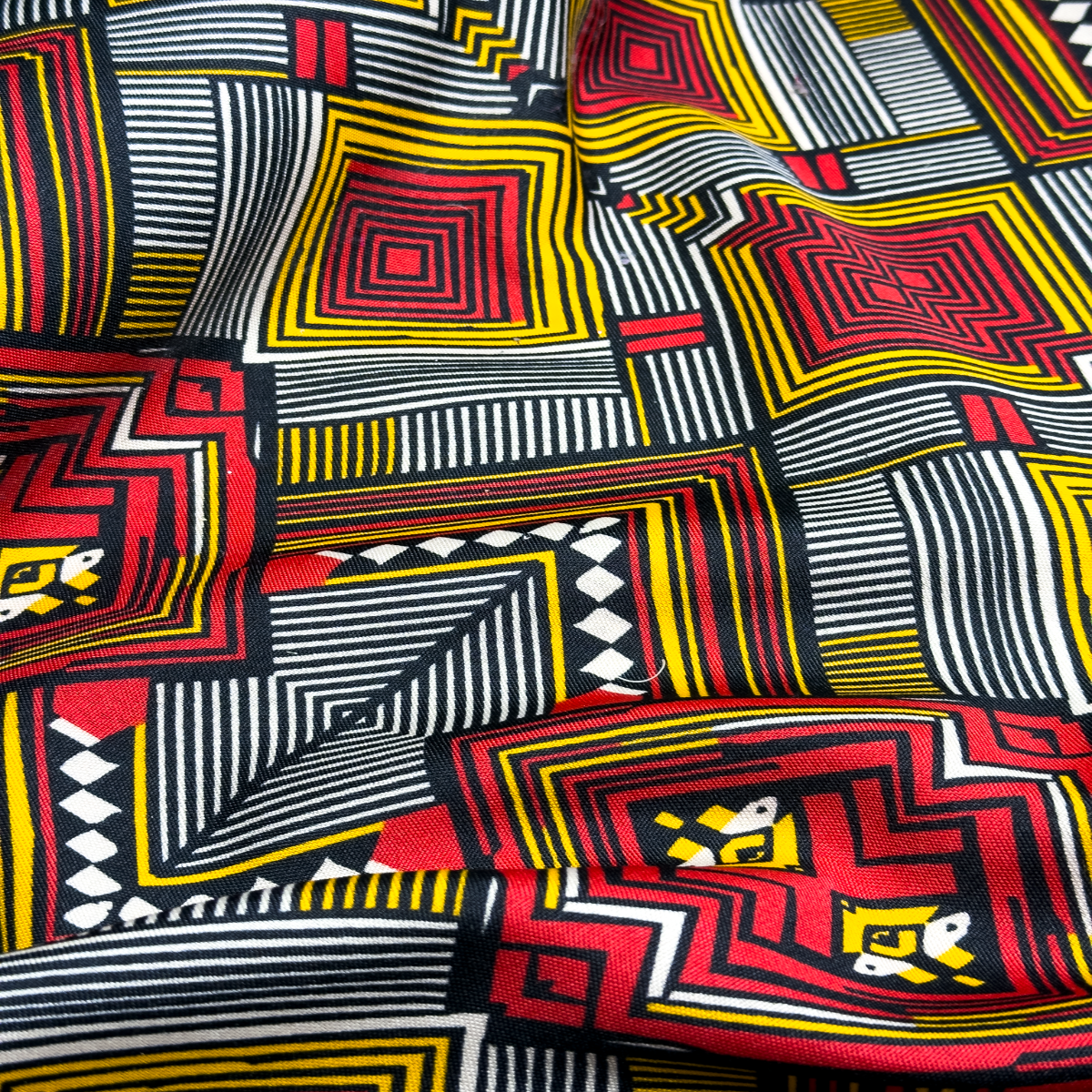 Tecido Oxford Africano Roseta Ubuntu