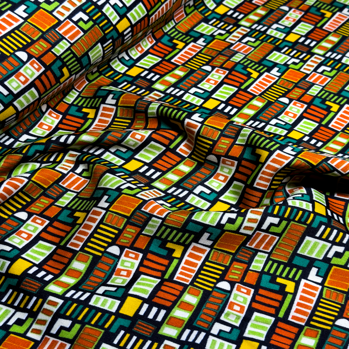 Tecido Oxford Africano Herança Ashanti
