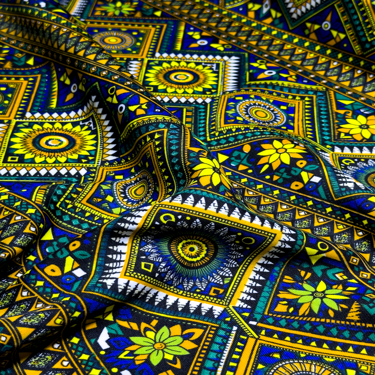 Tecido Oxford Africano Painel Ubuntu