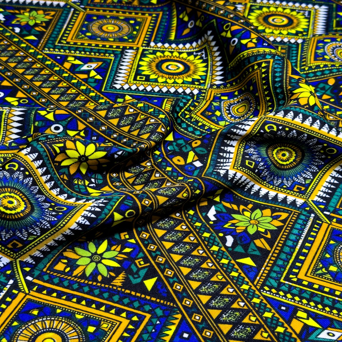 Tecido Oxford Africano Painel Ubuntu