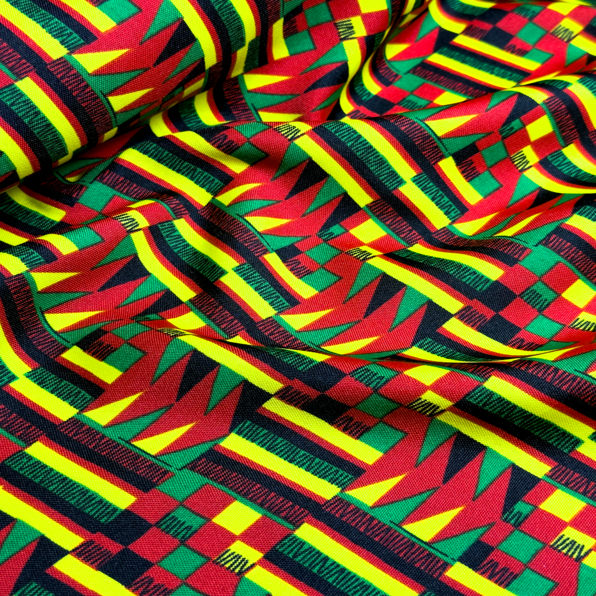Tecido Oxford Africano Kente Real